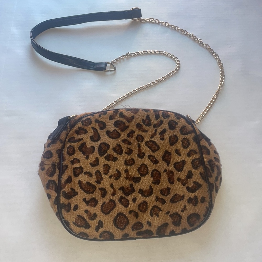 Cheetah Print Shoulder Bag